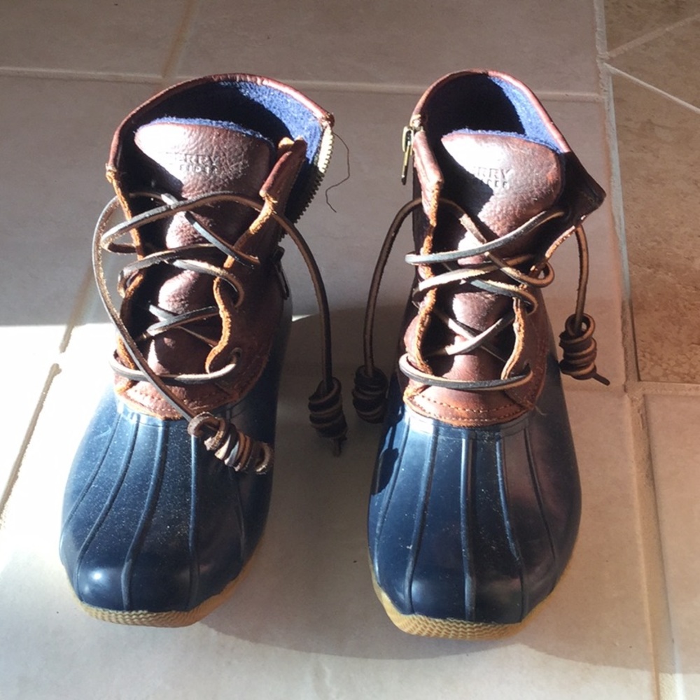 Sperry Saltwater duck boots